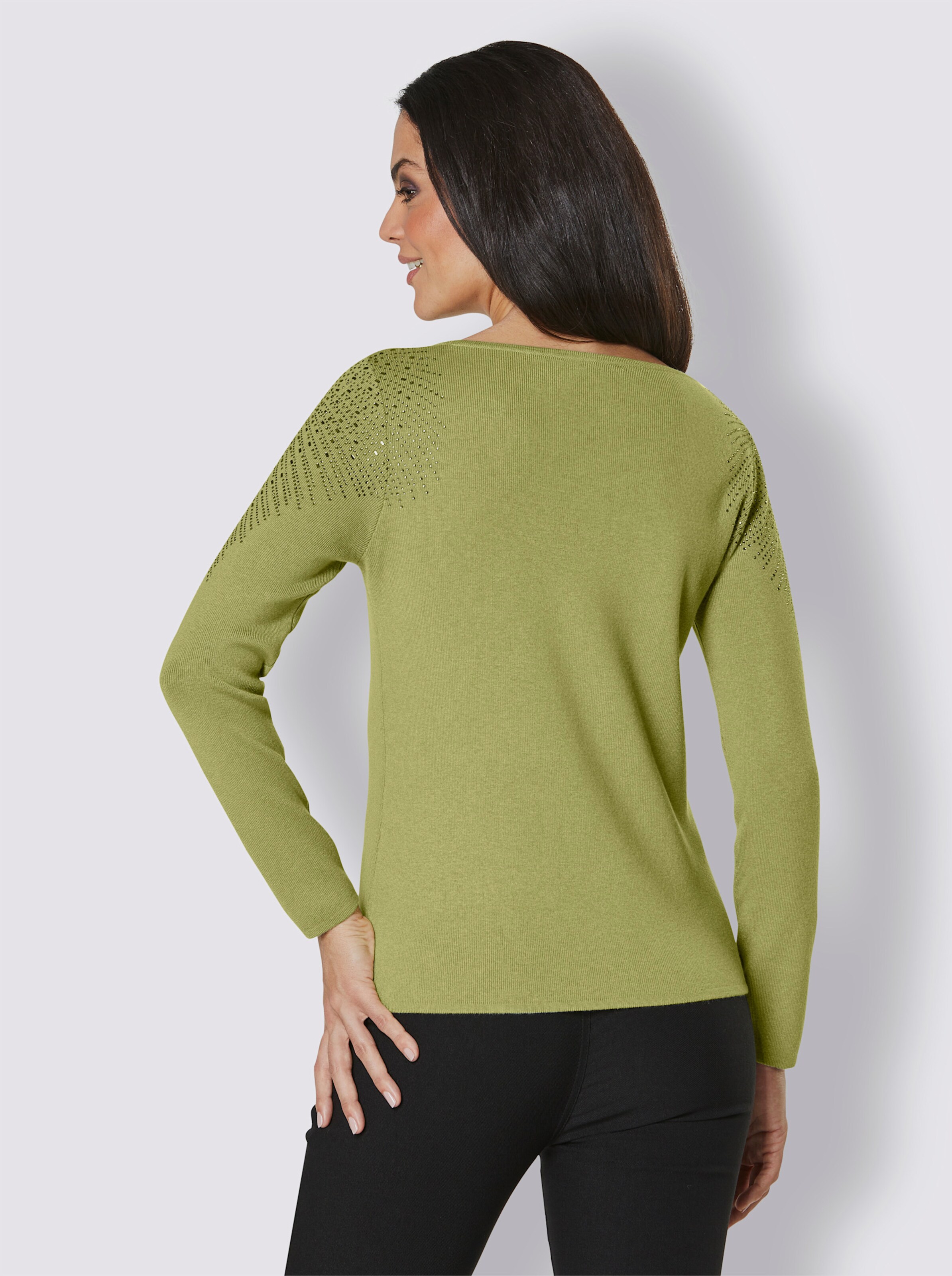 Viskose-Merino-Pullover
