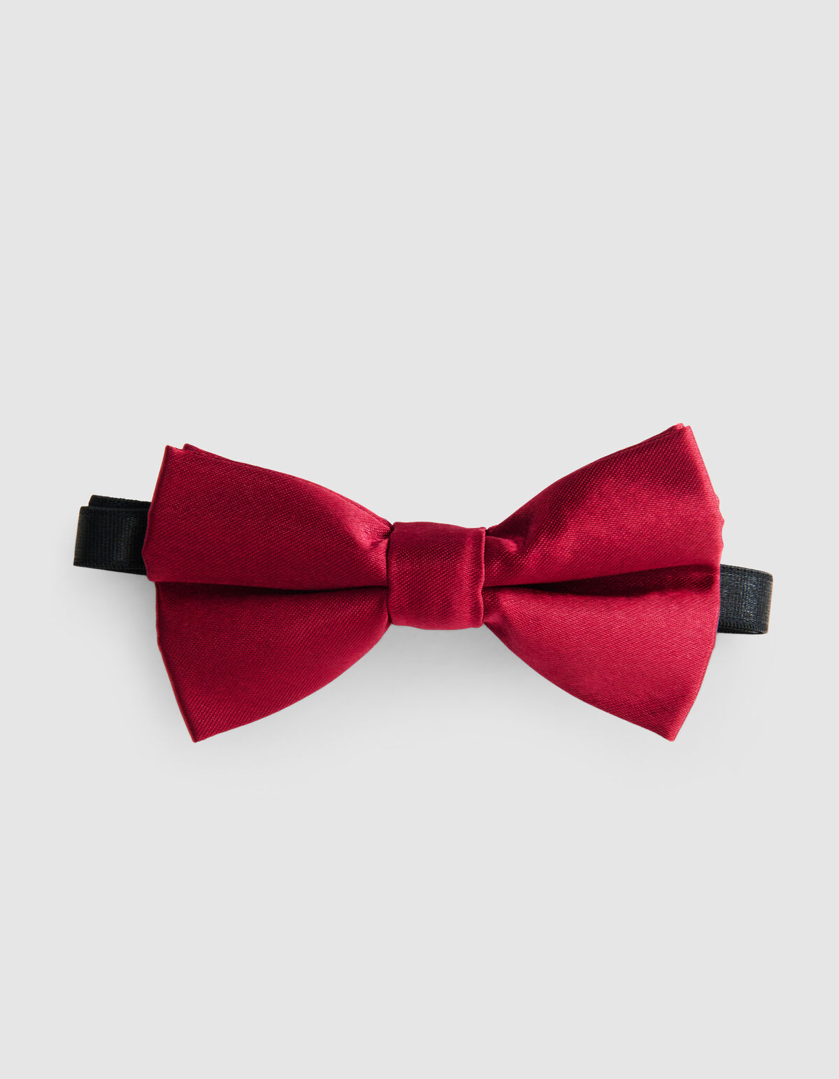 Velvet Vlinderstrik Donkerrood