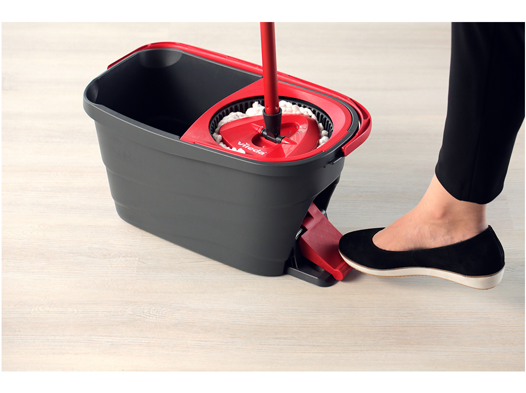 BALDE COM PEDAL VILEDA TURBO SMART
