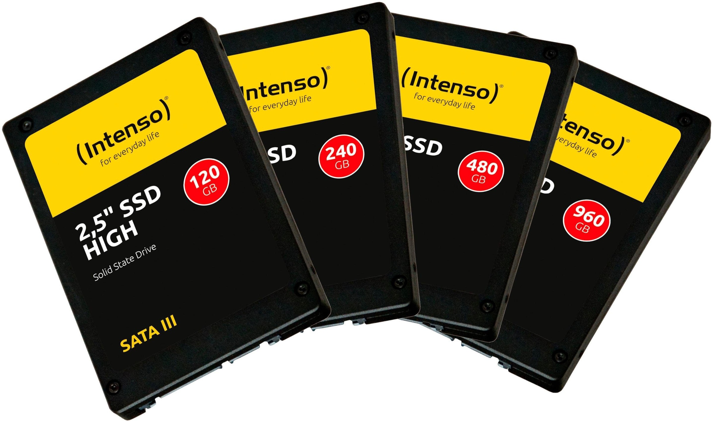 Intenso interne SSD »HIGH« 2,5 480 GB Anschluss SATA III
