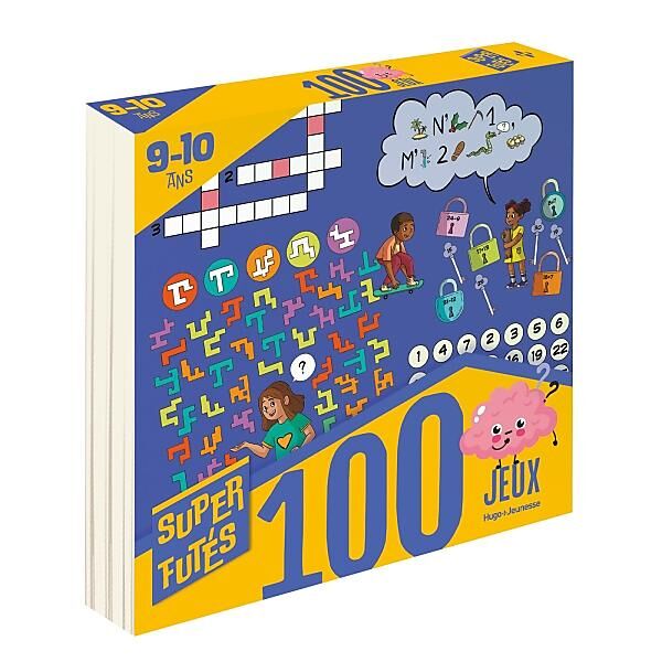 HUGO IMAGE - 100 JEUX POUR SUPER FUTES 9-10 ANS