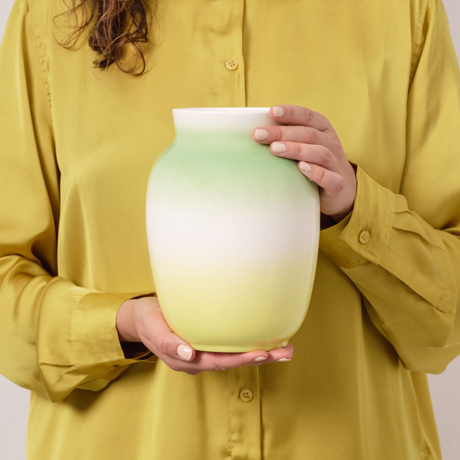 Balance Lime Vase 20 cm