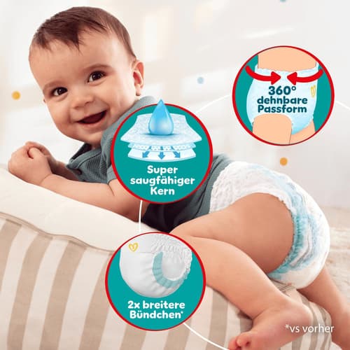 Pampers Baby-Dry Pants Gr.8, Single Pack, 17+kg