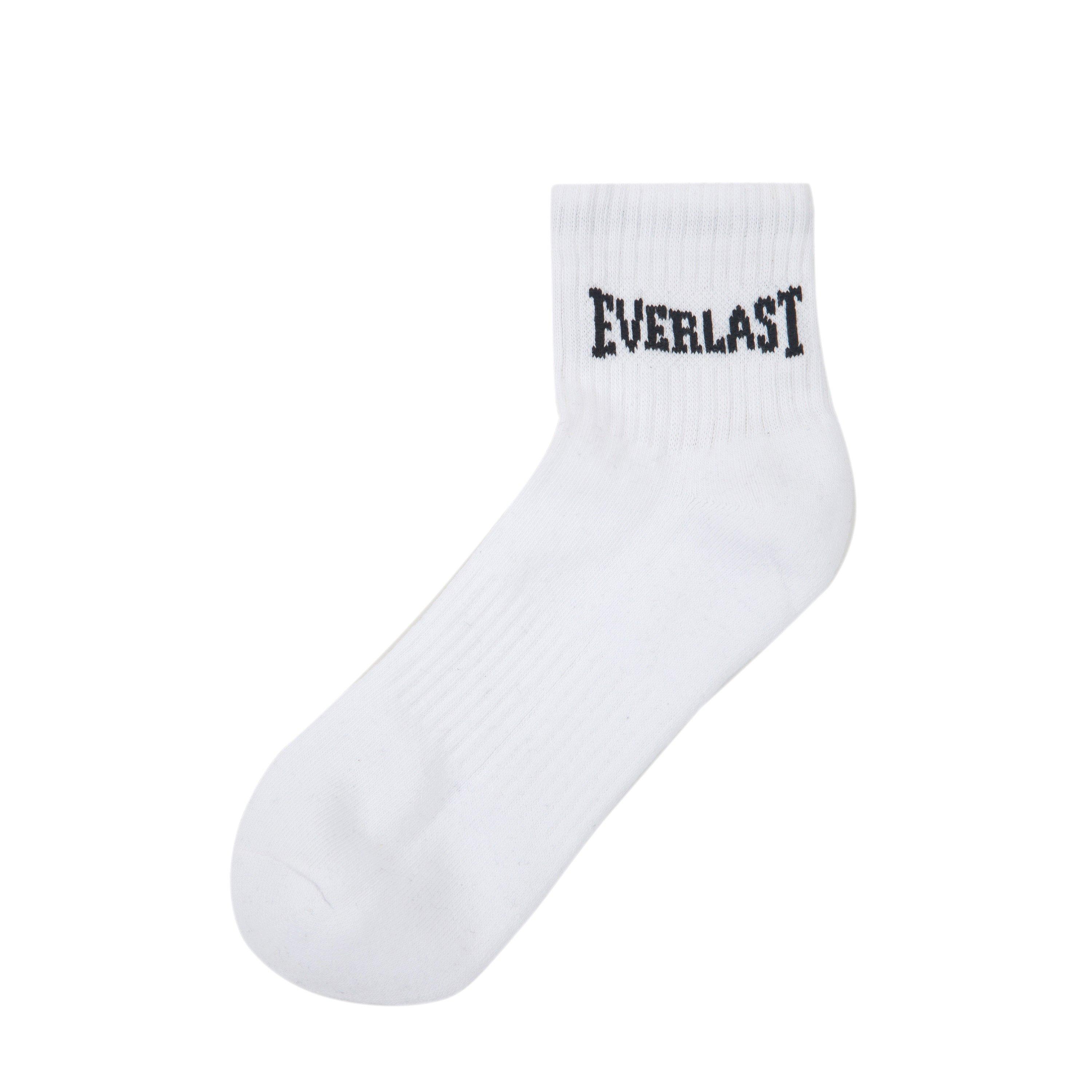 Everlast Quarter Socks 3 Pack Mens