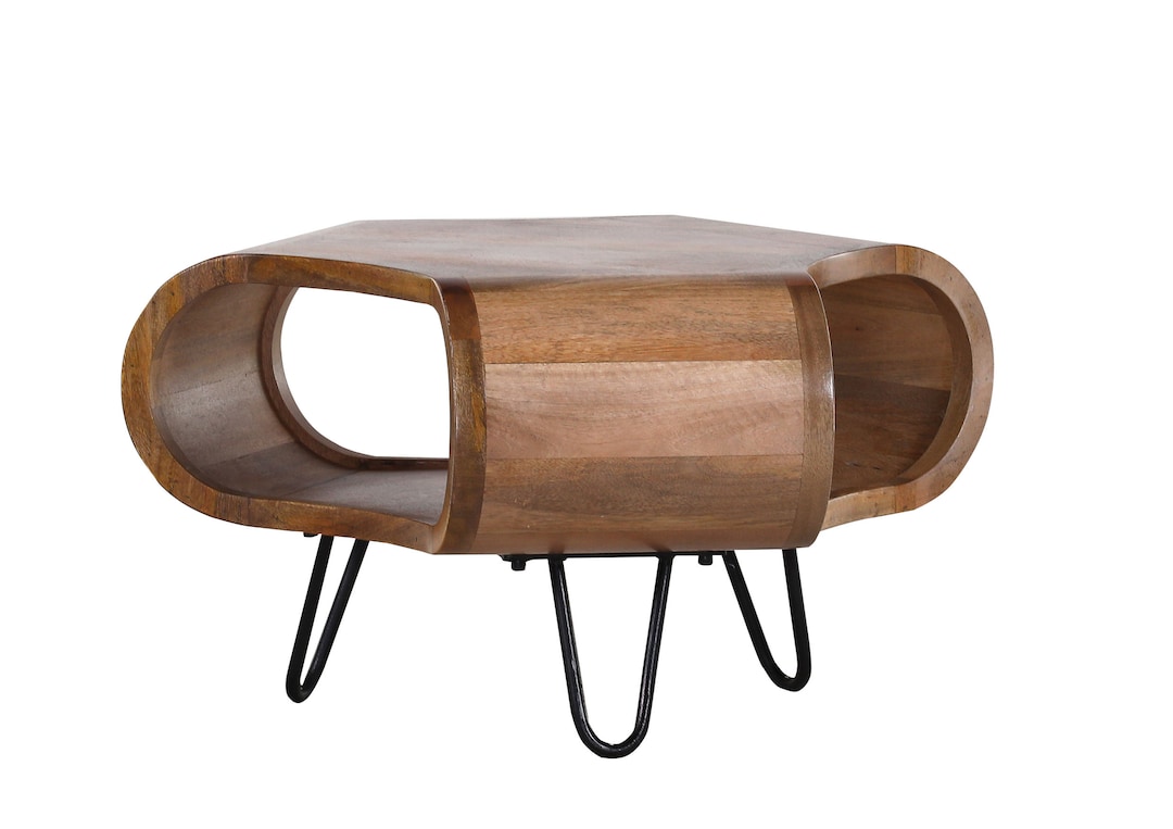 INTERhome Couchtisch SIESTA 60 x 40 cm Mango massiv