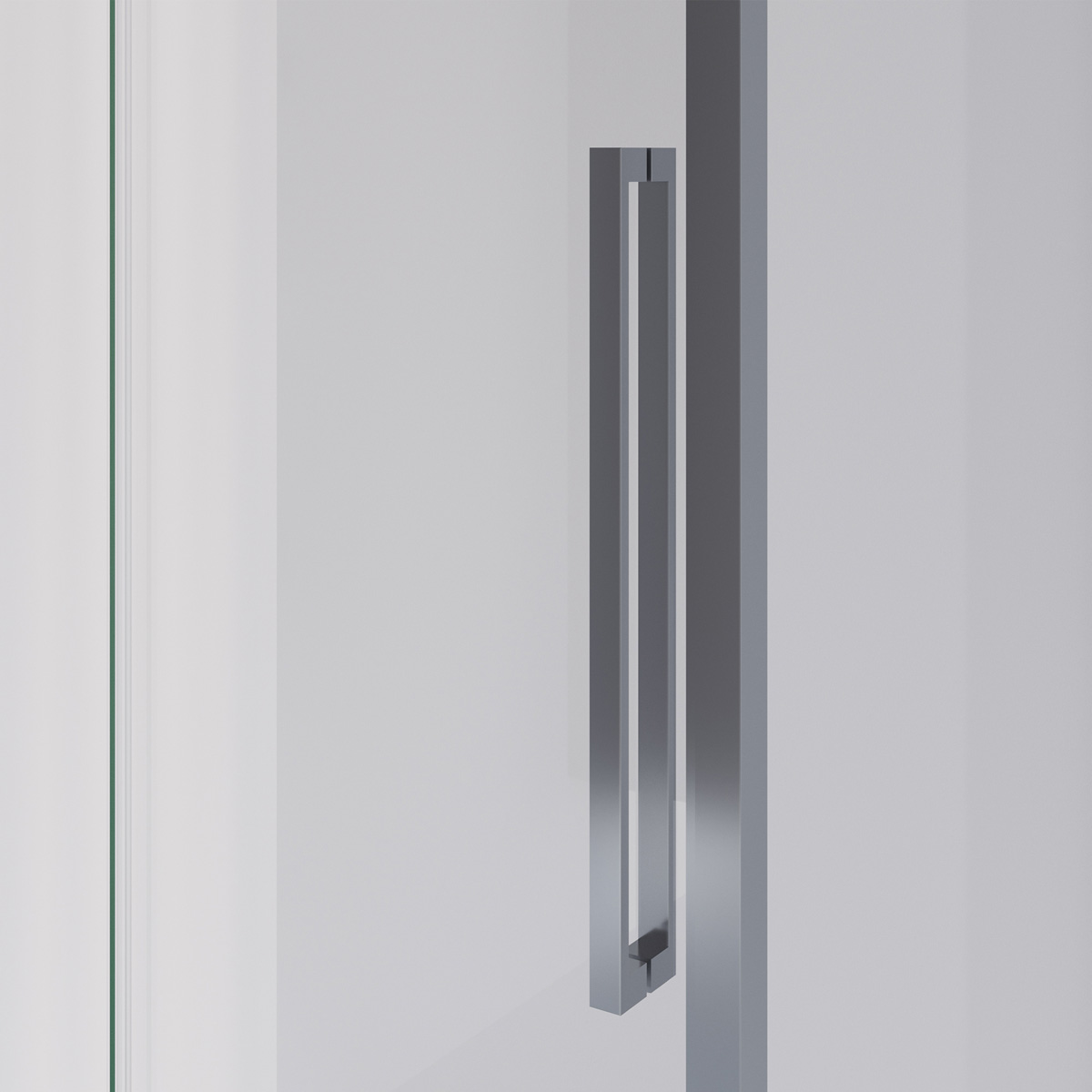 Brauer Season douchecabine met schuifdeur 120x100cm RVS