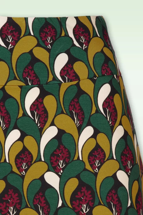 LaLamour Esmee Retro Nina korte rok in groen