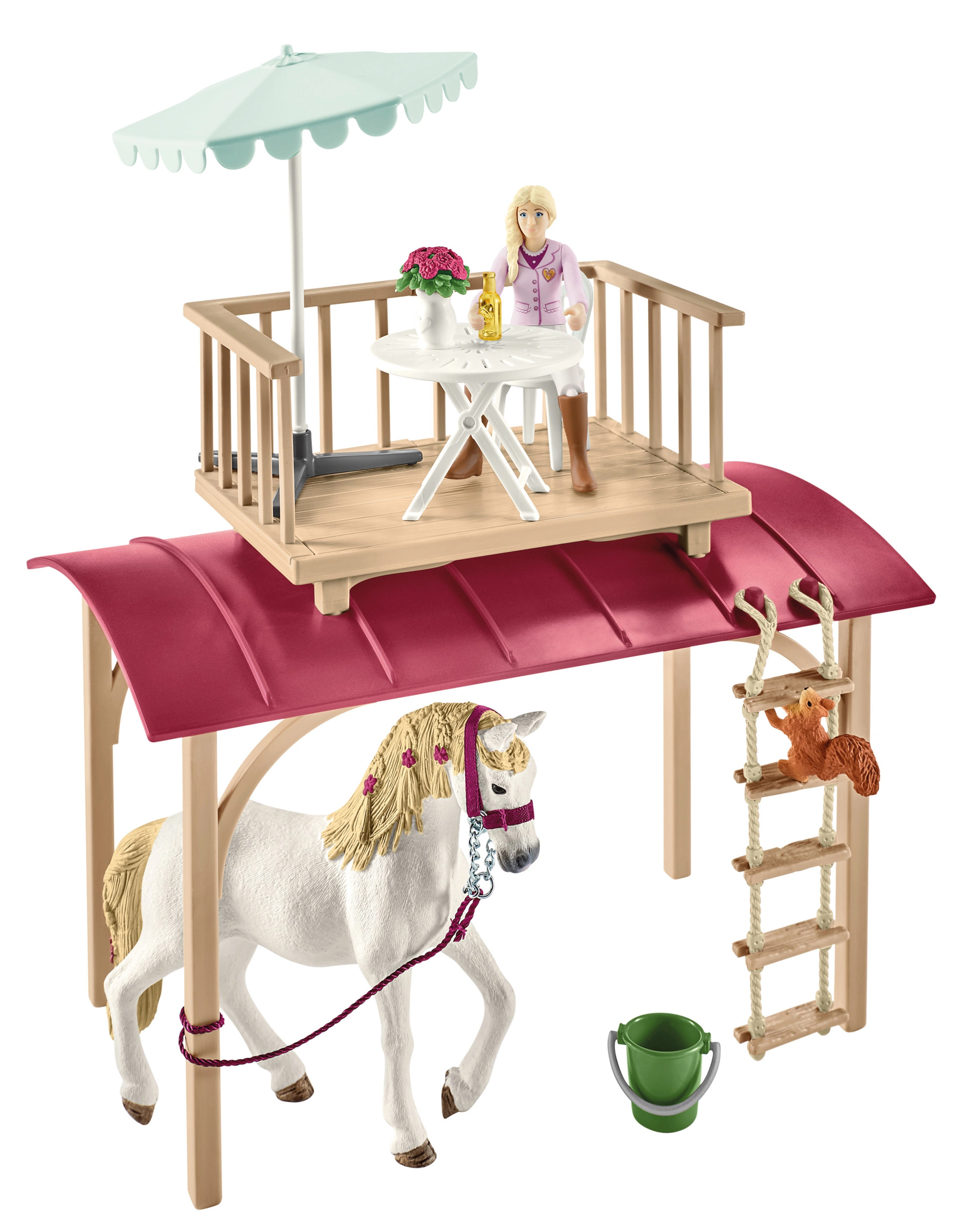schleich® 42593 Horse Club - Wohnwagen für geheime Club-Treffen