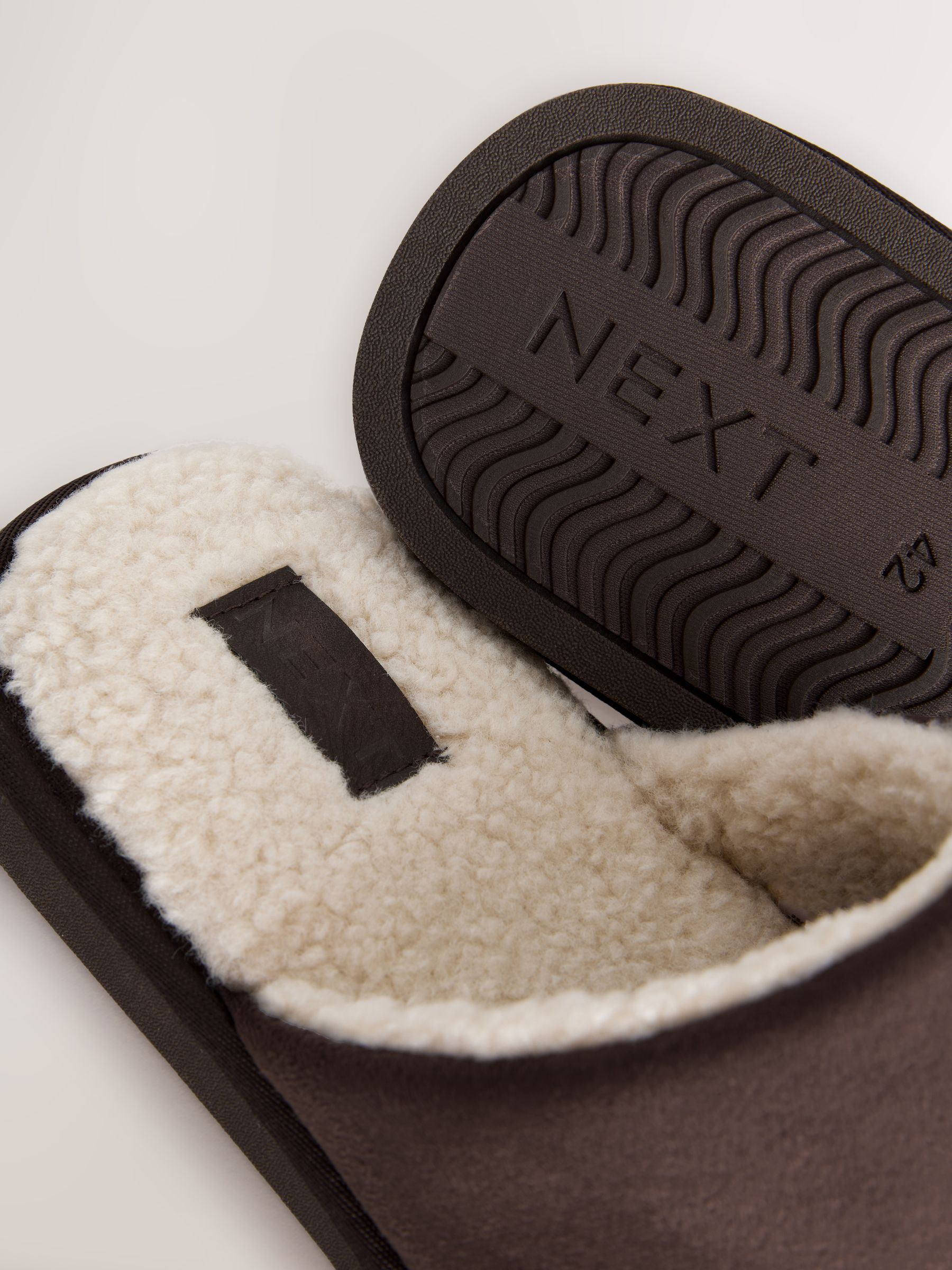 Bruin - Microsuede Mule Slippers