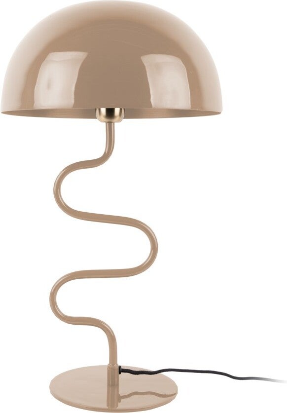 Leitmotiv tafellamp Twist beige D 31 H 54 cm