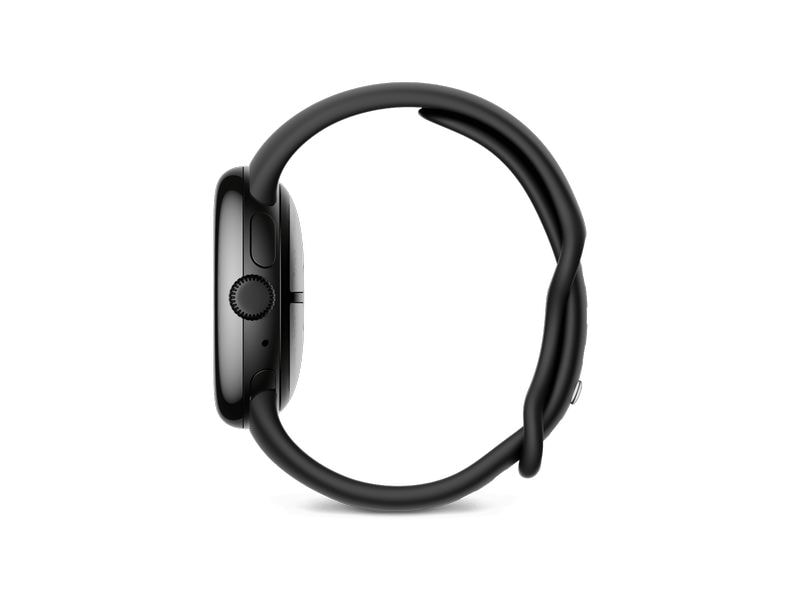 Google Pixel Watch 3 WLAN 41 mm Schwarz Schlanke Smartwatch mit erweitertem Gesundheits- und Schlaftracking