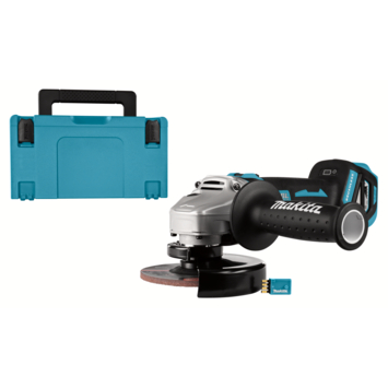Makita accu haakse slijper DGA512ZJU (zonder accu)