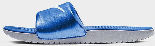 Nike Kawa Slide (Gs Ps) Slippers Kinderen Blauw