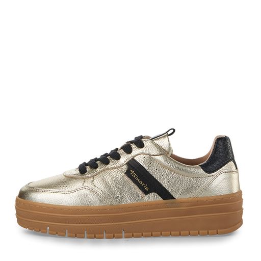Tamaris Sneakers, Light Gold Comb, 39