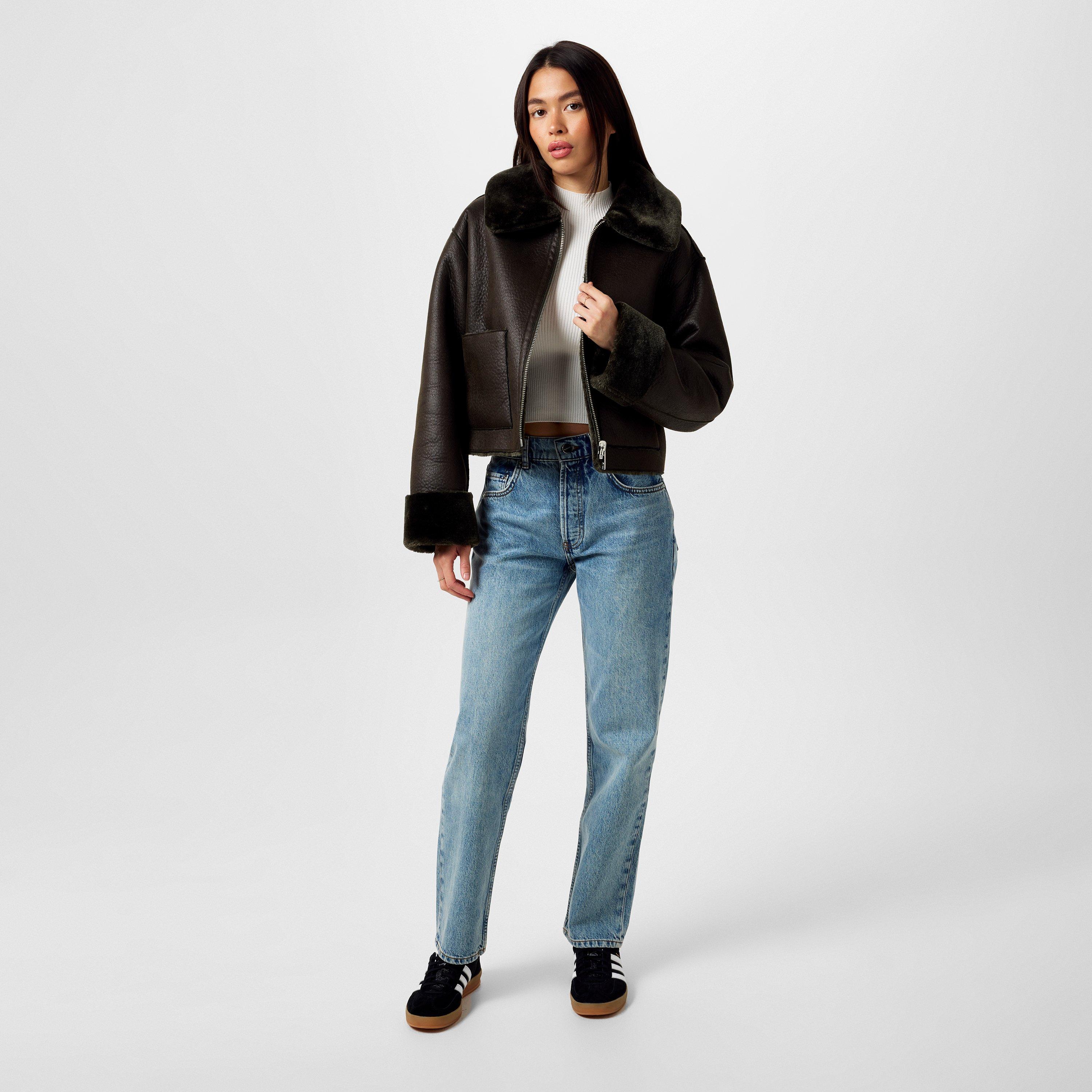 Jack Wills JW Reverse Shearling Jacket