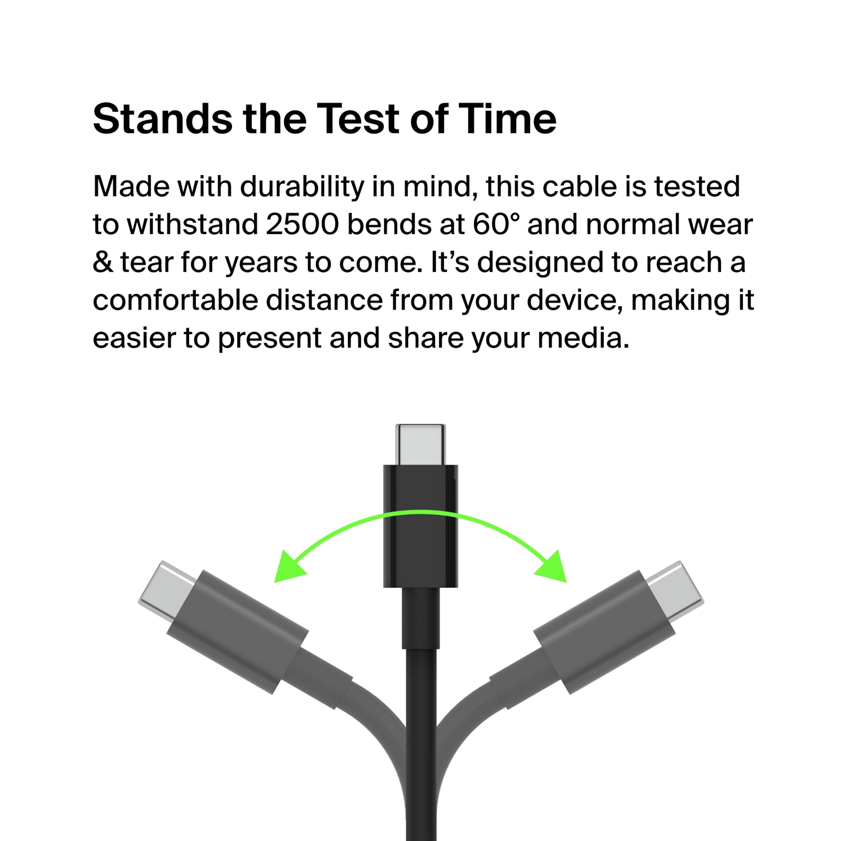 Belkin USB-C-kabel til HDMI 8K/60 Hz 2 m