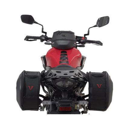 Sacoches cavalières SW-MOTECH PRO BLAZE H AVEC SUPPORT (2 x 20 litres) - Noir
