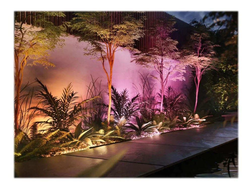 Philips Hue White and Color Ambiance Amarant - Lysbarre - LED - 20 W (tilsvarende 104 W) - 16 millioner farver - 2000-6500 K - sort