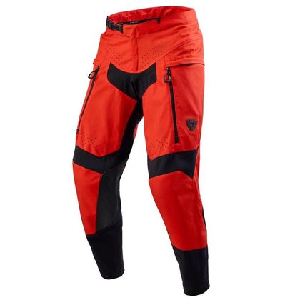 Pantalon Rev it PENINSULA SHORT - COURT - Rouge / Noir