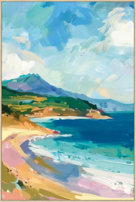 Schilderij Seaside View CA-102 Canvas Art