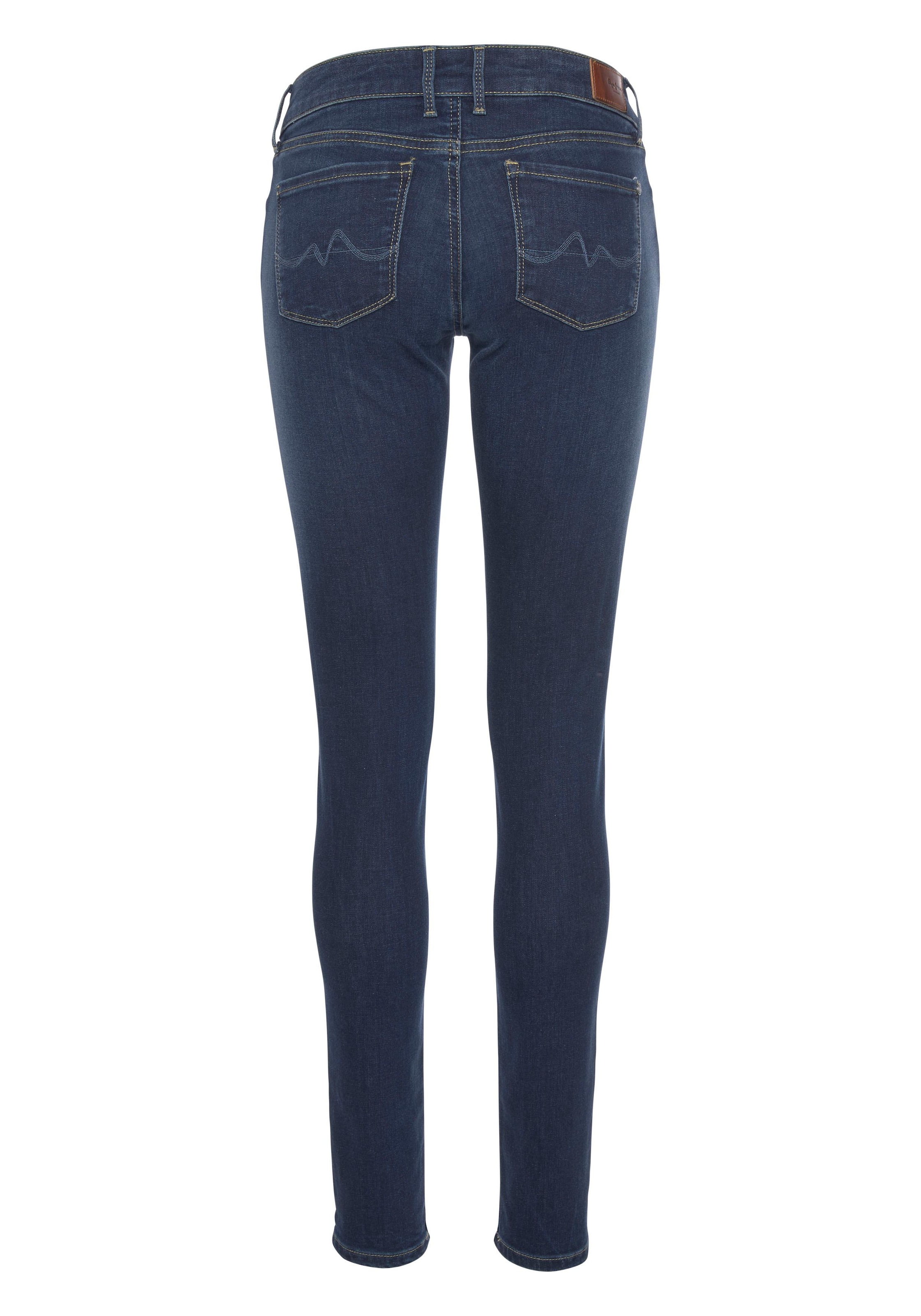 Pepe Jeans Skinny-fit-Jeans »SOHO« im 5-Pocket-Stil mit 1-Knopf Bund und Stretch-Anteil