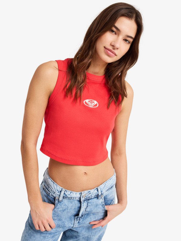 Iconic Days Débardeur Rouge Femme