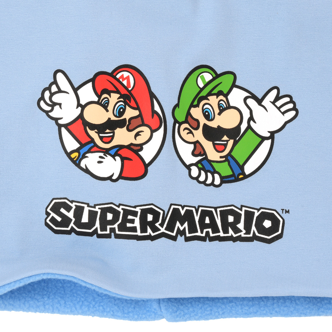 Topolino Super Mario Mütze mit Motiv hellblau