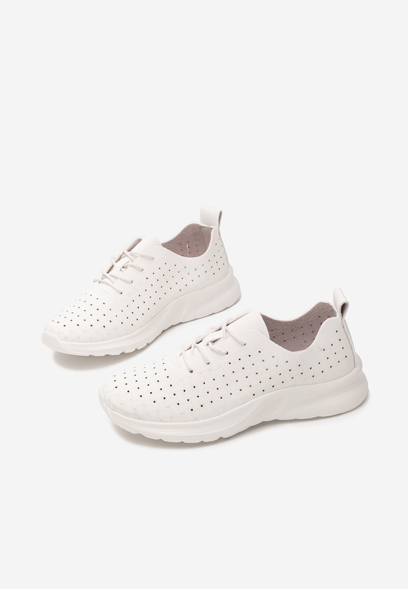Baskets pour femme blancs Clarence