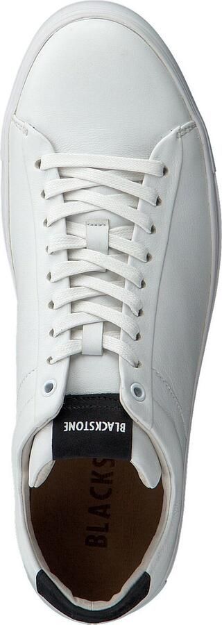 Blackstone ROGER LOW RM50 White Black Sneaker (low) Heren White