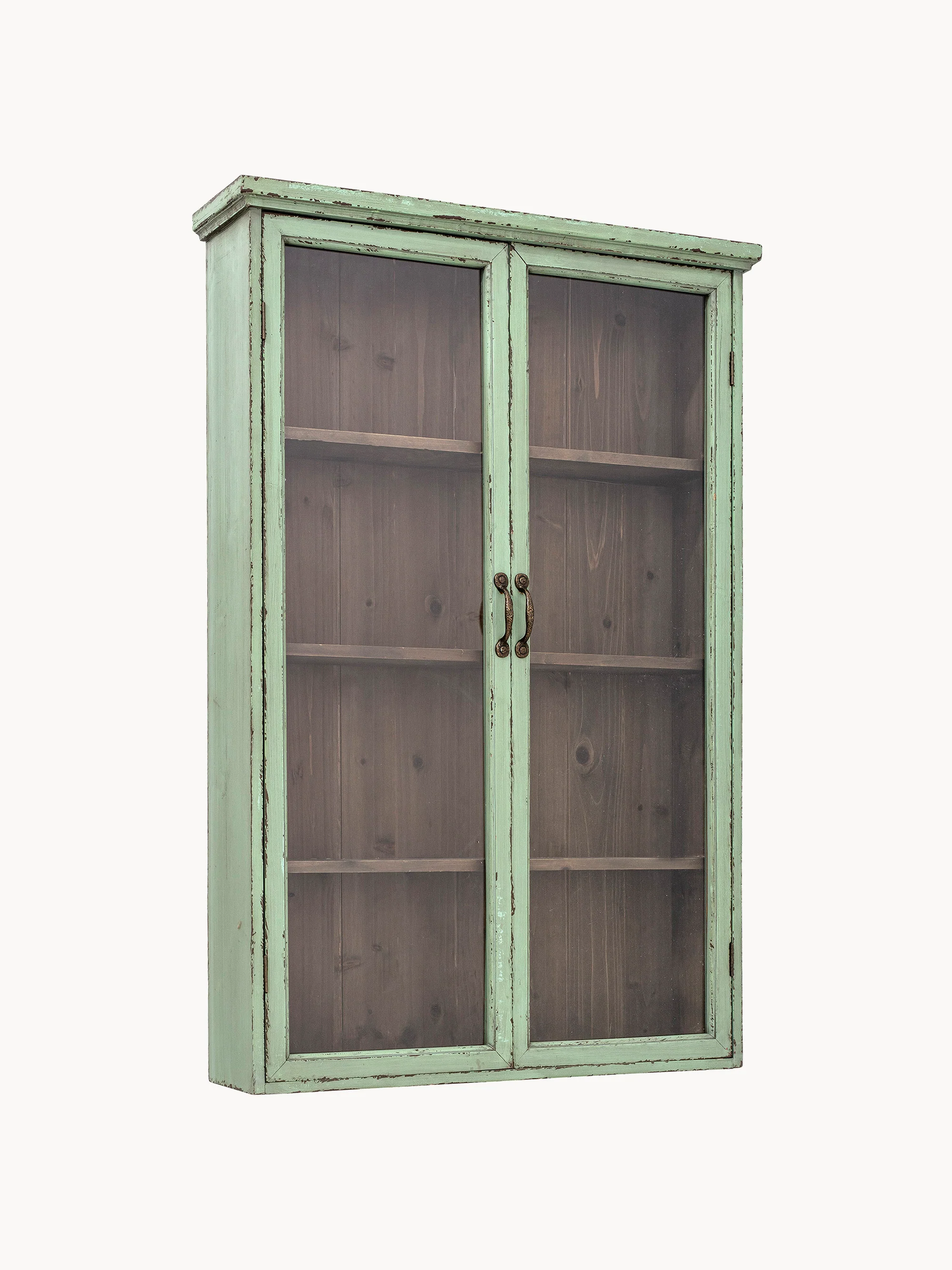 Houten vitrinekast Hazem