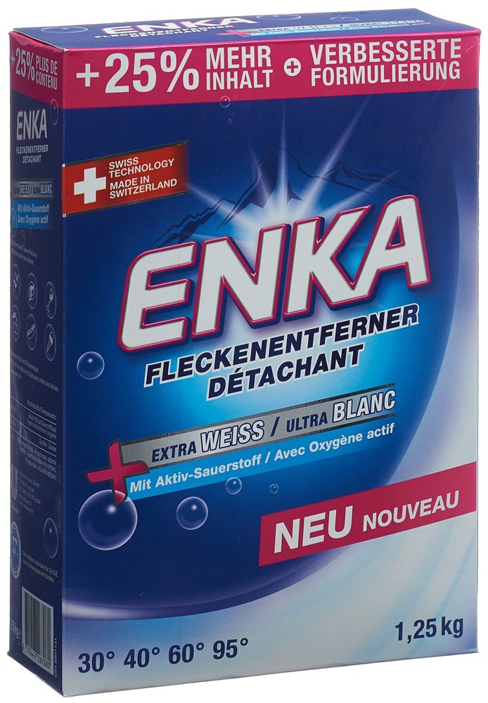 ENKA Fleckenentferner Waschmittel Plv 1.25 kg