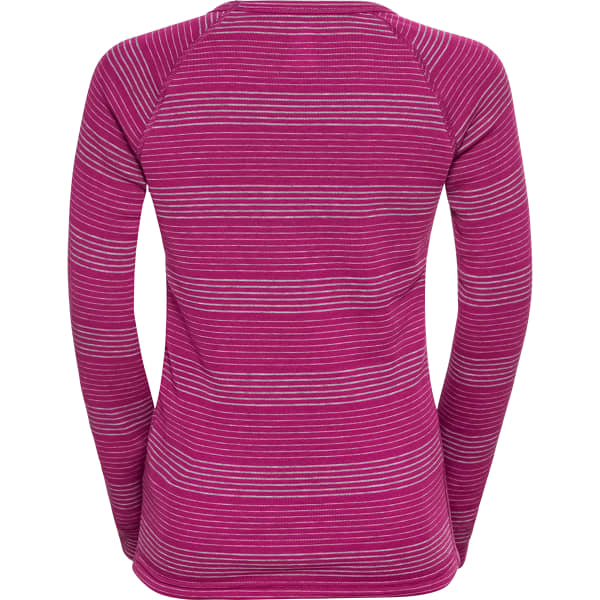 Ensemble thermique ODLO ACTIVE WARM ECO SET LONG KIDS ODLO STEEL GREY MELANGE/FESTIVAL FUCHSIA