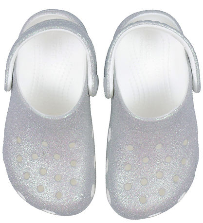Crocs Sandalen - Classic+ Glitter K - White