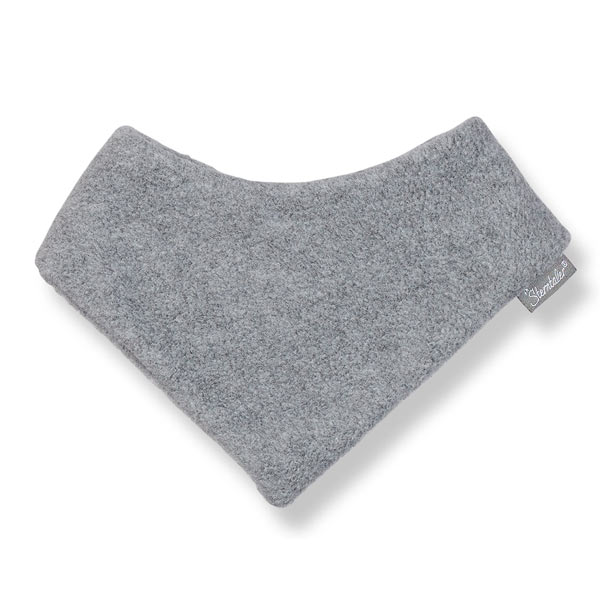 SterntalerSterntaler   Dreieckstuch Microfleece silber melange 1