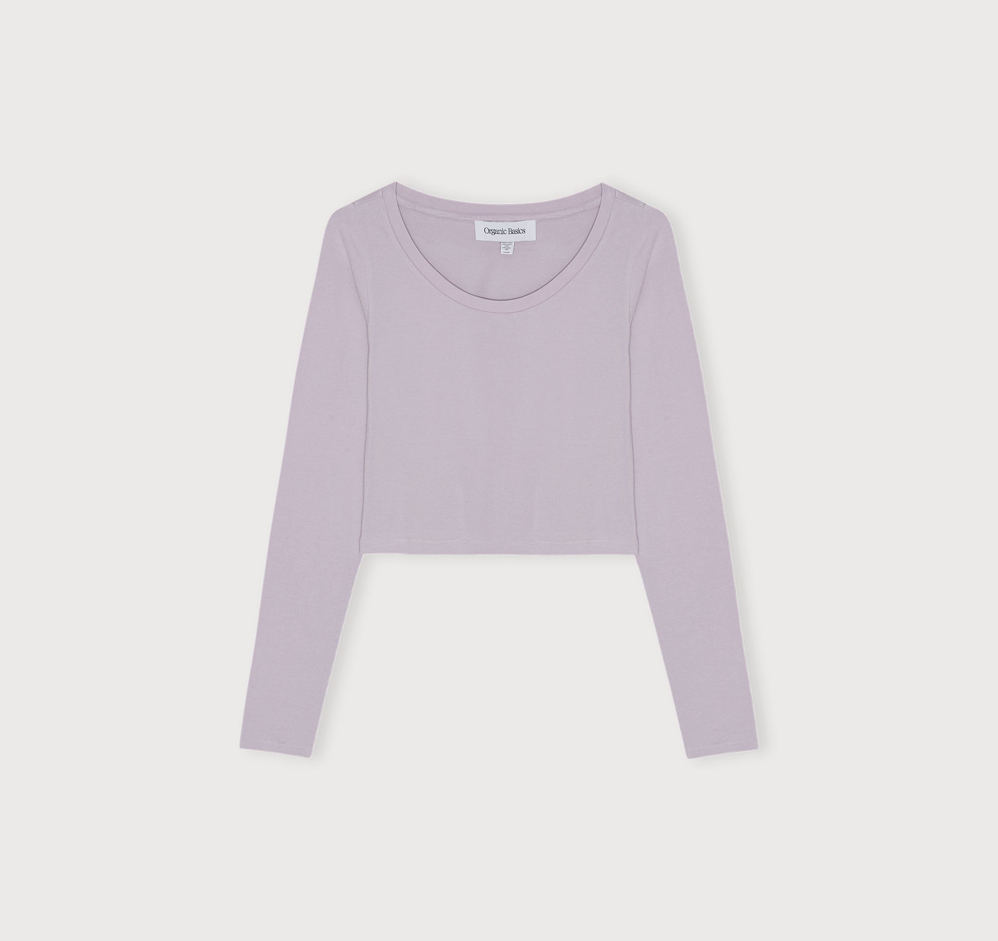TENCEL™ MODAL<br>Everyday Scoop Neck Long Sleeve Tee