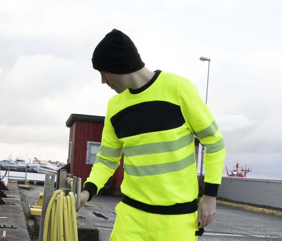 KORNTEX KX410 - Sweat-shirt haute visibilité