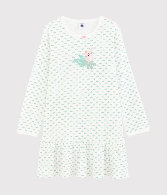 Chemise de nuit petite fille en côte