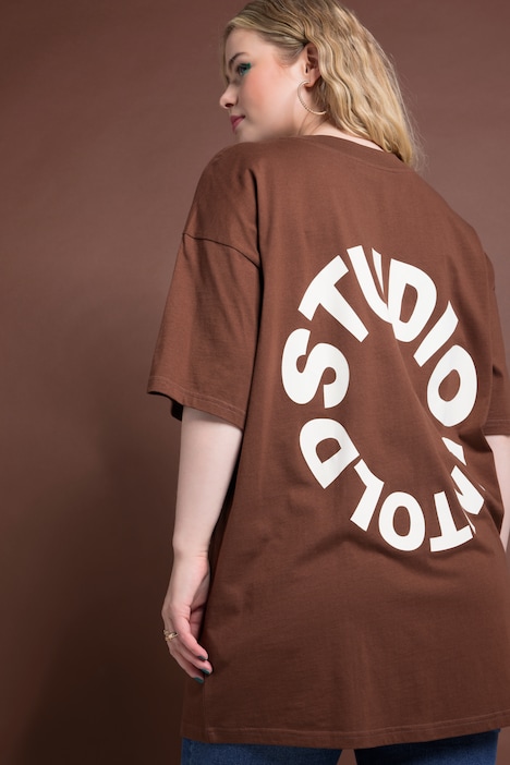Oversize-Shirt, Rundhals, Studio Untold Rückenprint
