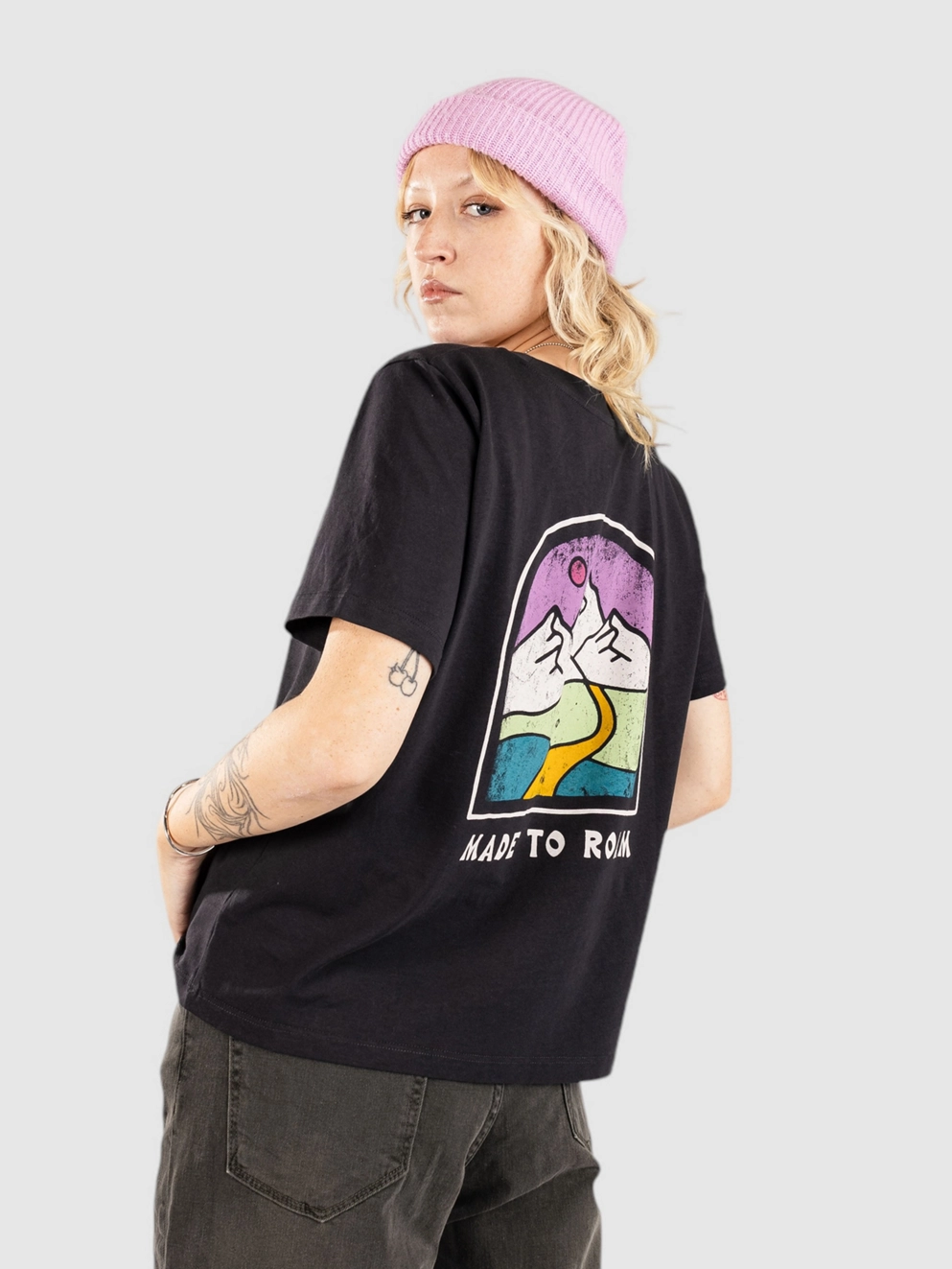 Passenger Friday Collective Recycled Cotton T-Shirt black