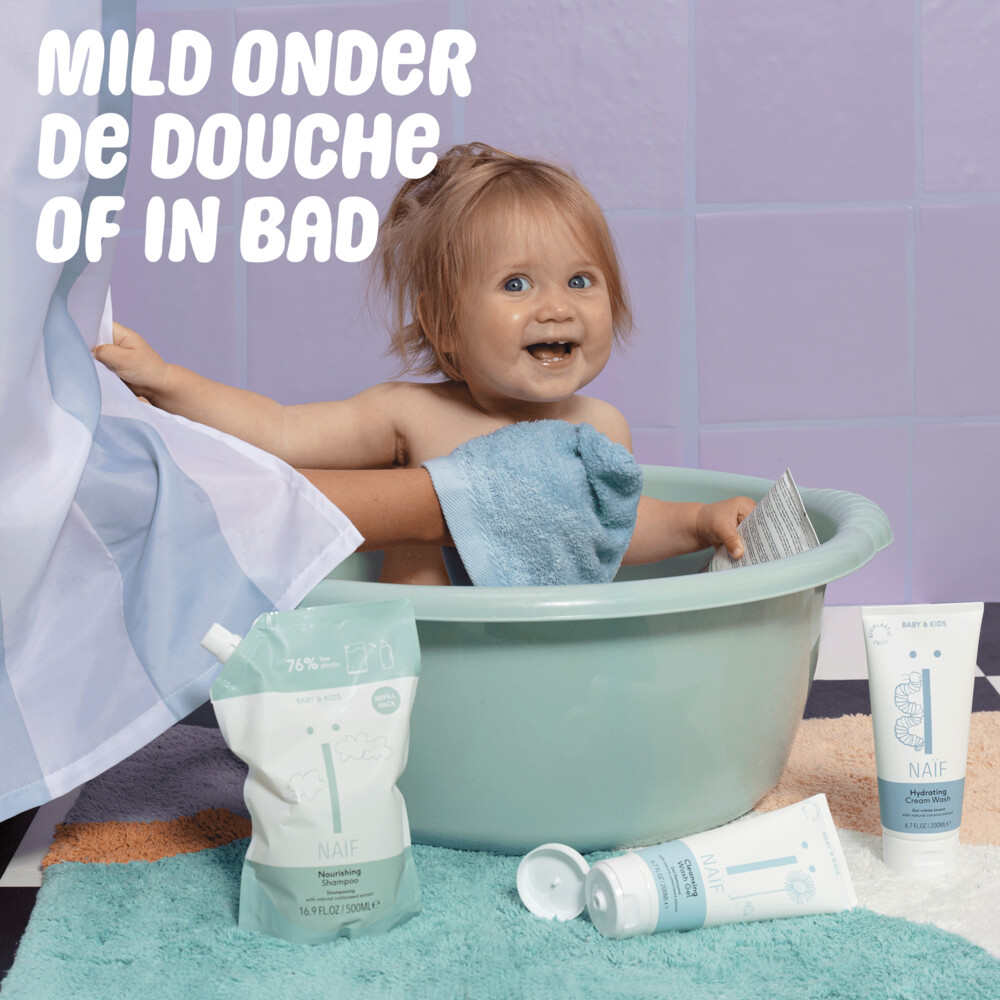Naif Reinigende Wasgel voor Baby & Kids500 ml