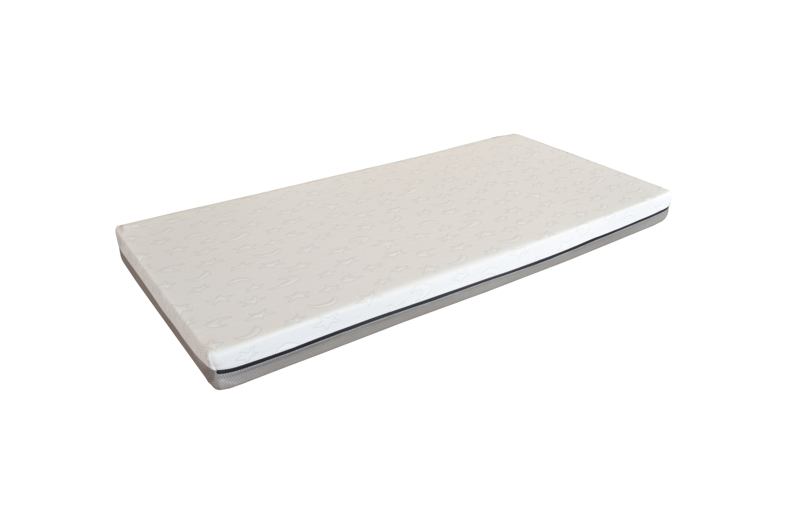 Taschenfederkern-Rollmatratze JUNIOR SOFT - beige-grau - H2 - 60x120 cm
