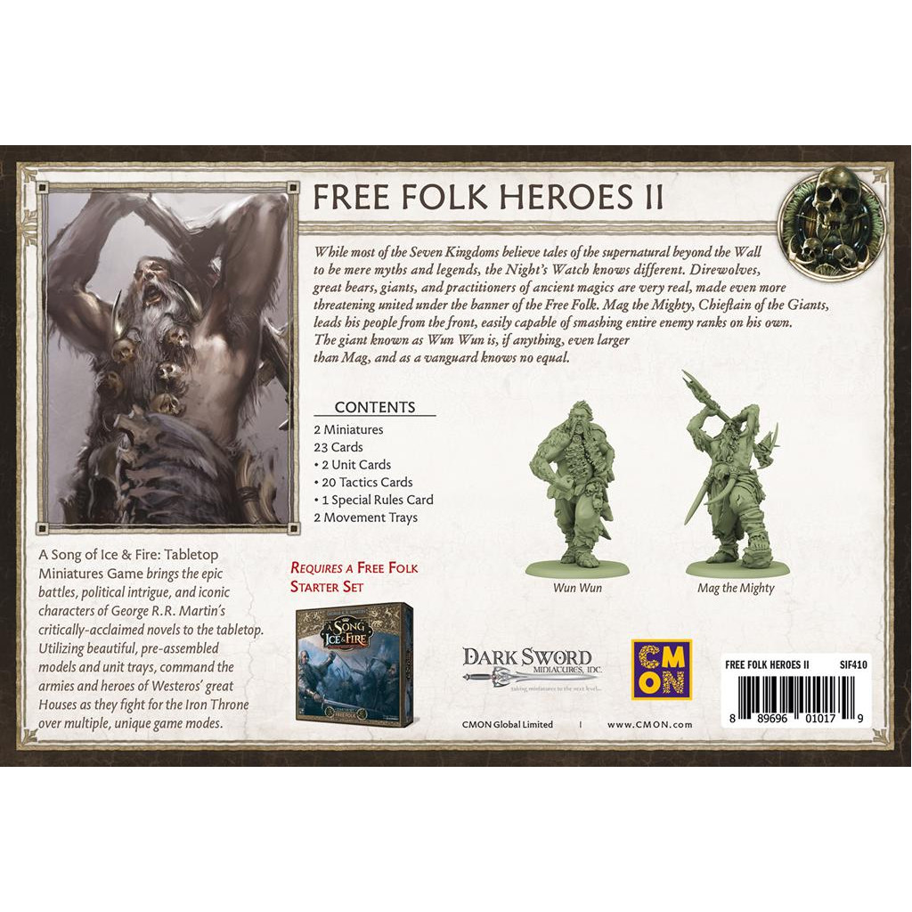 Le Trône de Fer : le Jeu de Figurines - Héros du Peuple Libre II