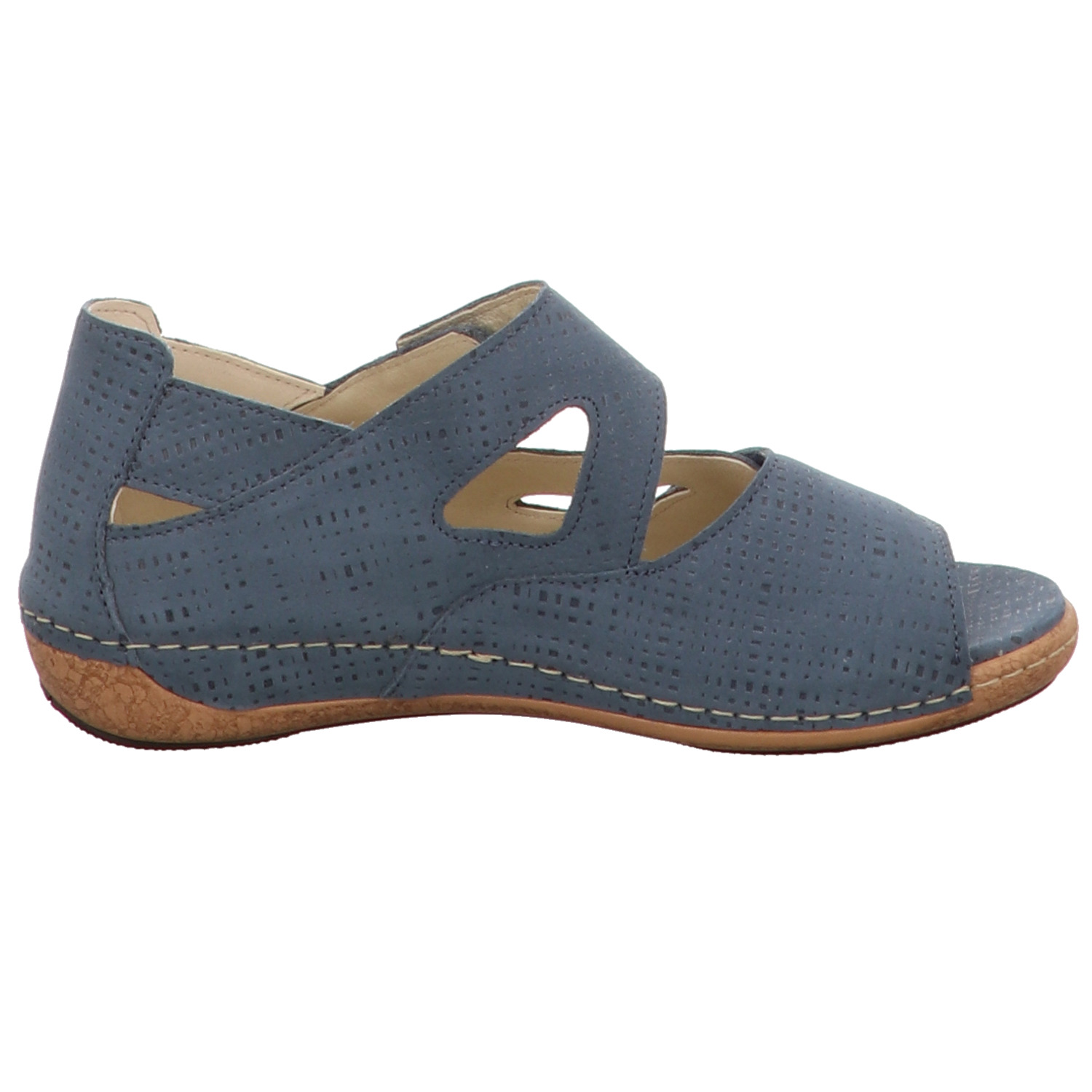 Waldläufer Sandalette blau