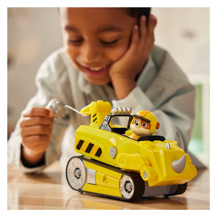PAW Patrol Jungle Pups Voertuig Speelfiguur - Rubble Rhino