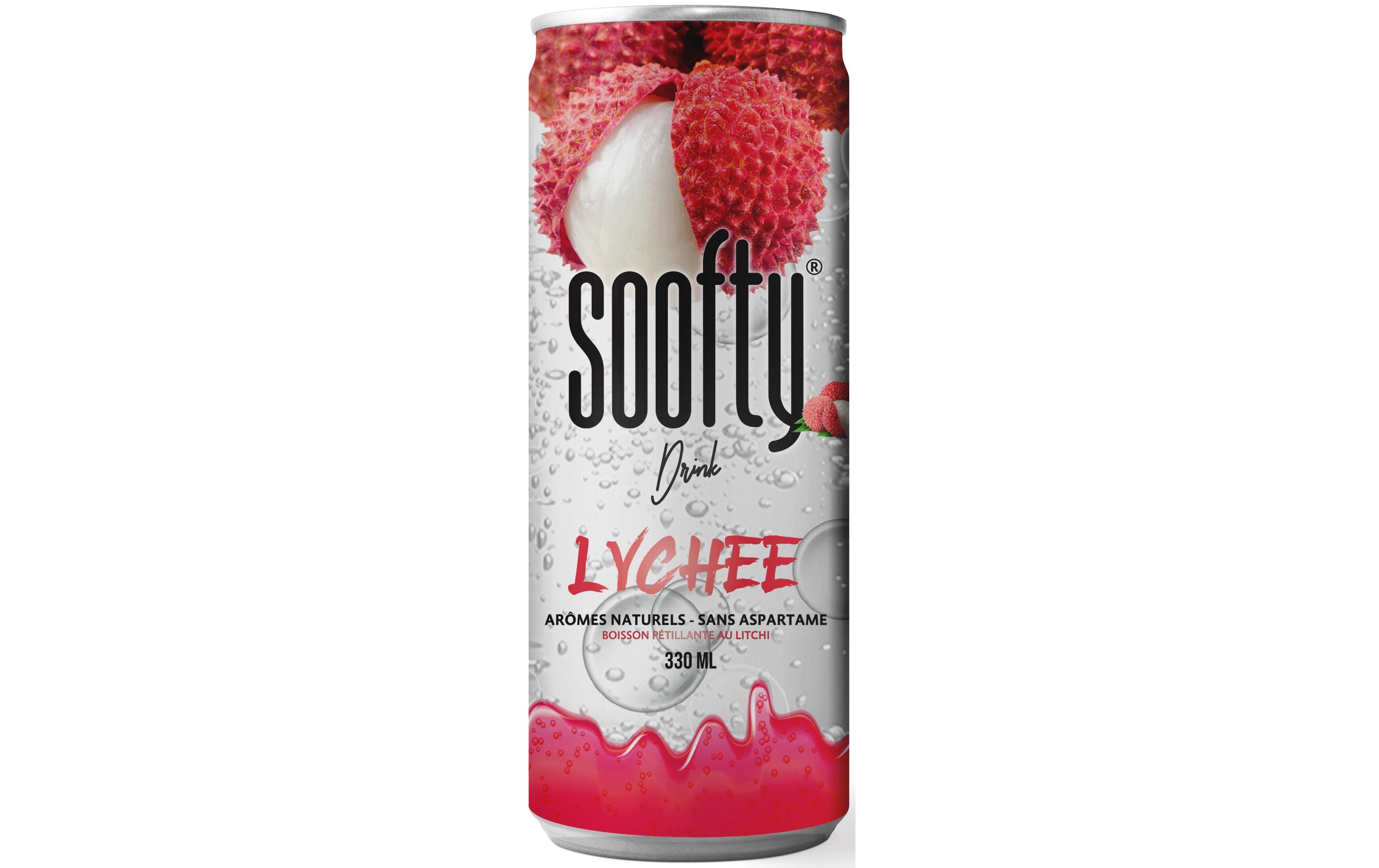 Soft-Drinks Litschi 24 x 0.33 lErfrischungsgetränk mit Litschigeschmack