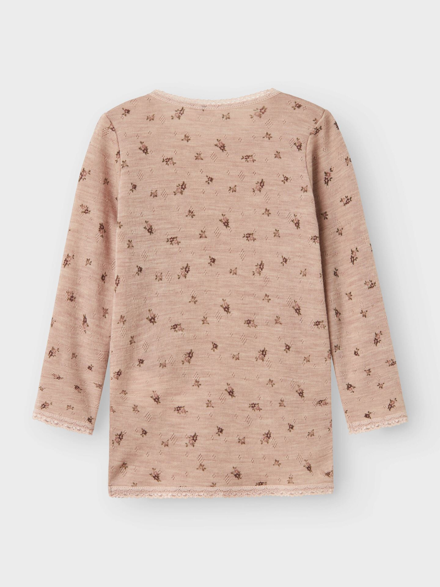 Wang Wool Needle Long Sleeve Top