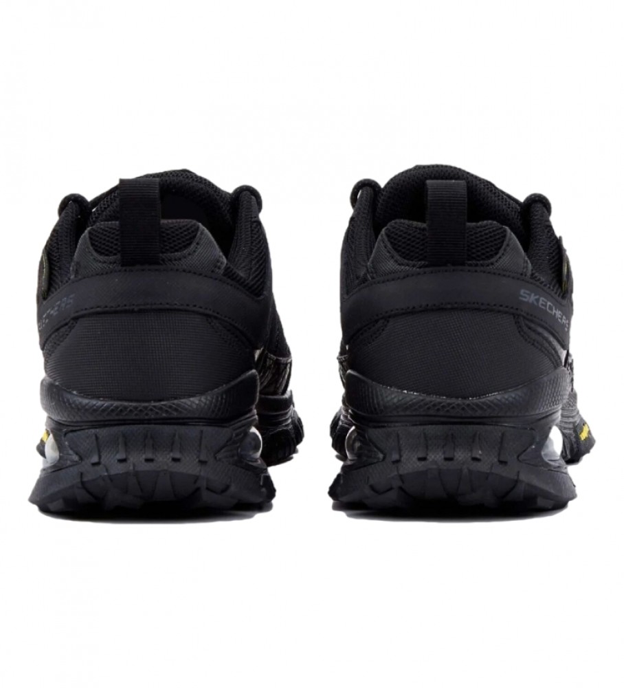 Tênis Skechers Skech-Air Envoy em couro preto