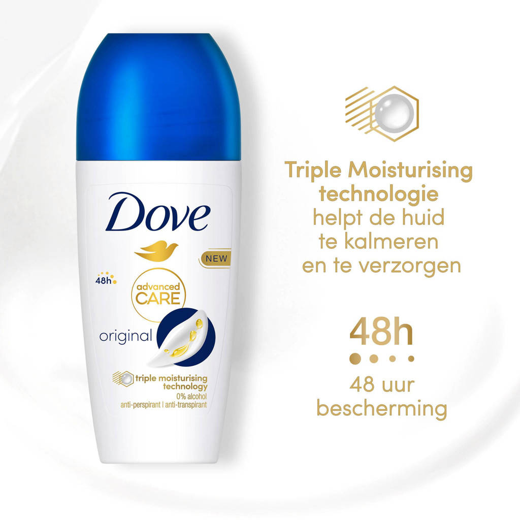 Original anti-transpirant deodorant roller - 6 x 50 ml