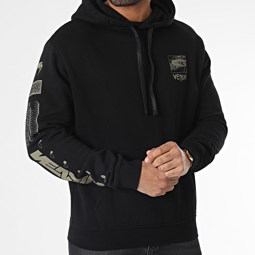 Sweat Capuche Fangs 04708 Noir