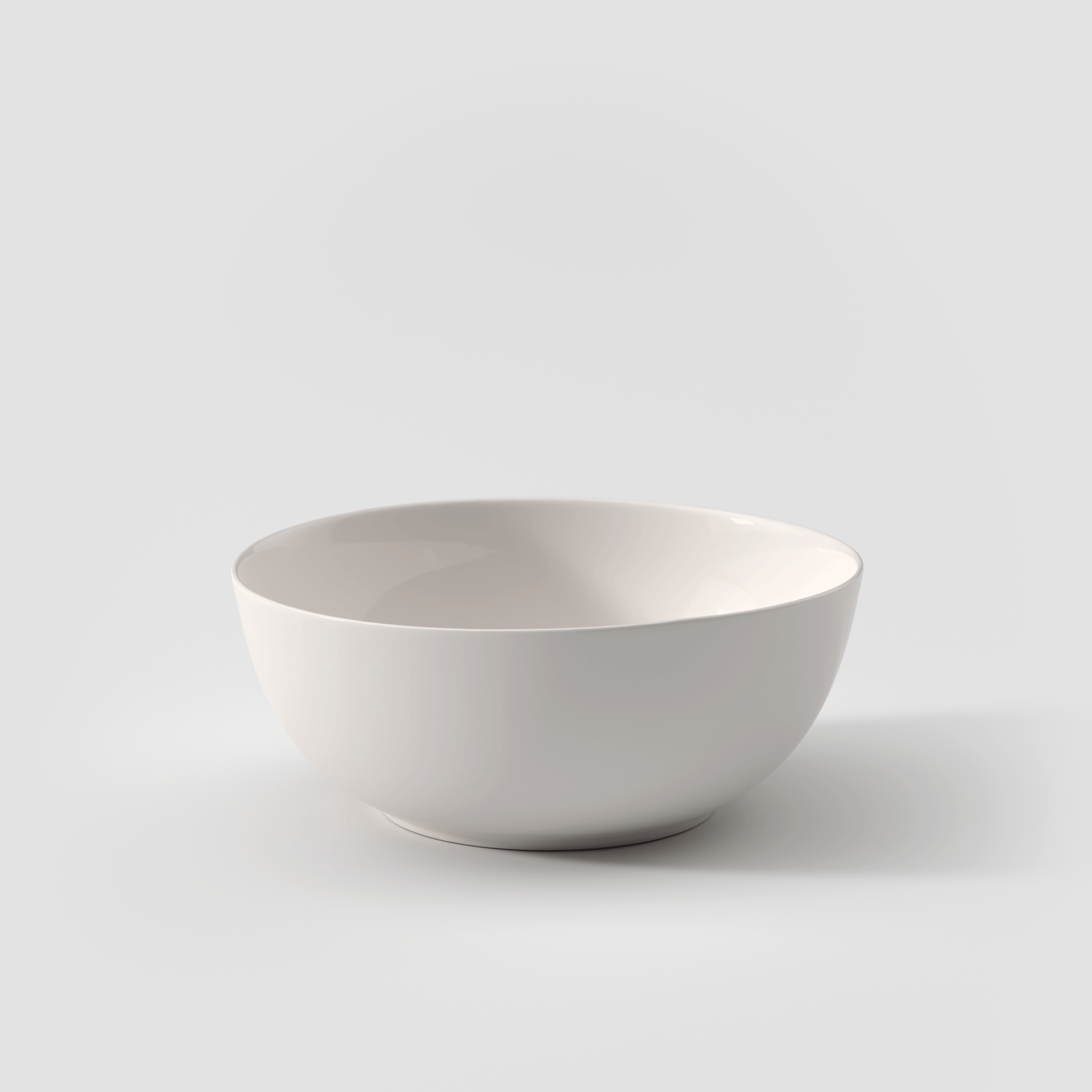 For Me Salad serving bowl White, 57.5 oz, Premium Porcelain
